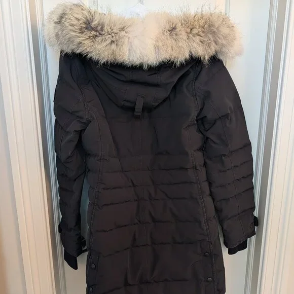 Canada Goose Lorette Hooded Parka Women's Large, Black - Picture 2 of 10